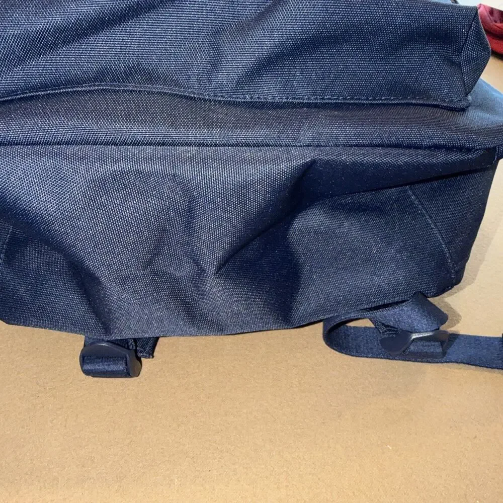 Polo Ralph Lauren Navy Backpack Full Size Laptop Unisex Embroidered Bear School